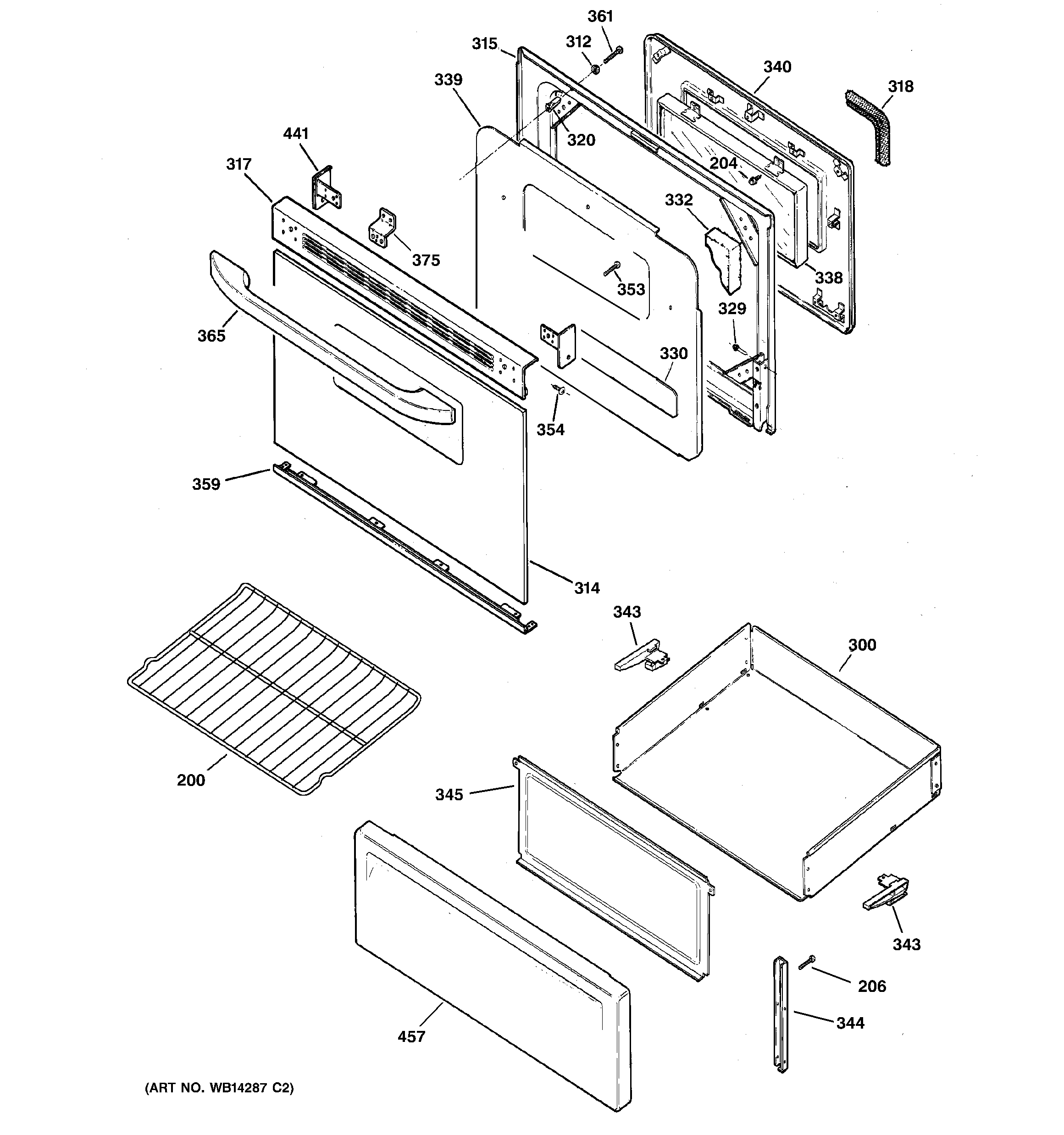 Door & drawer parts