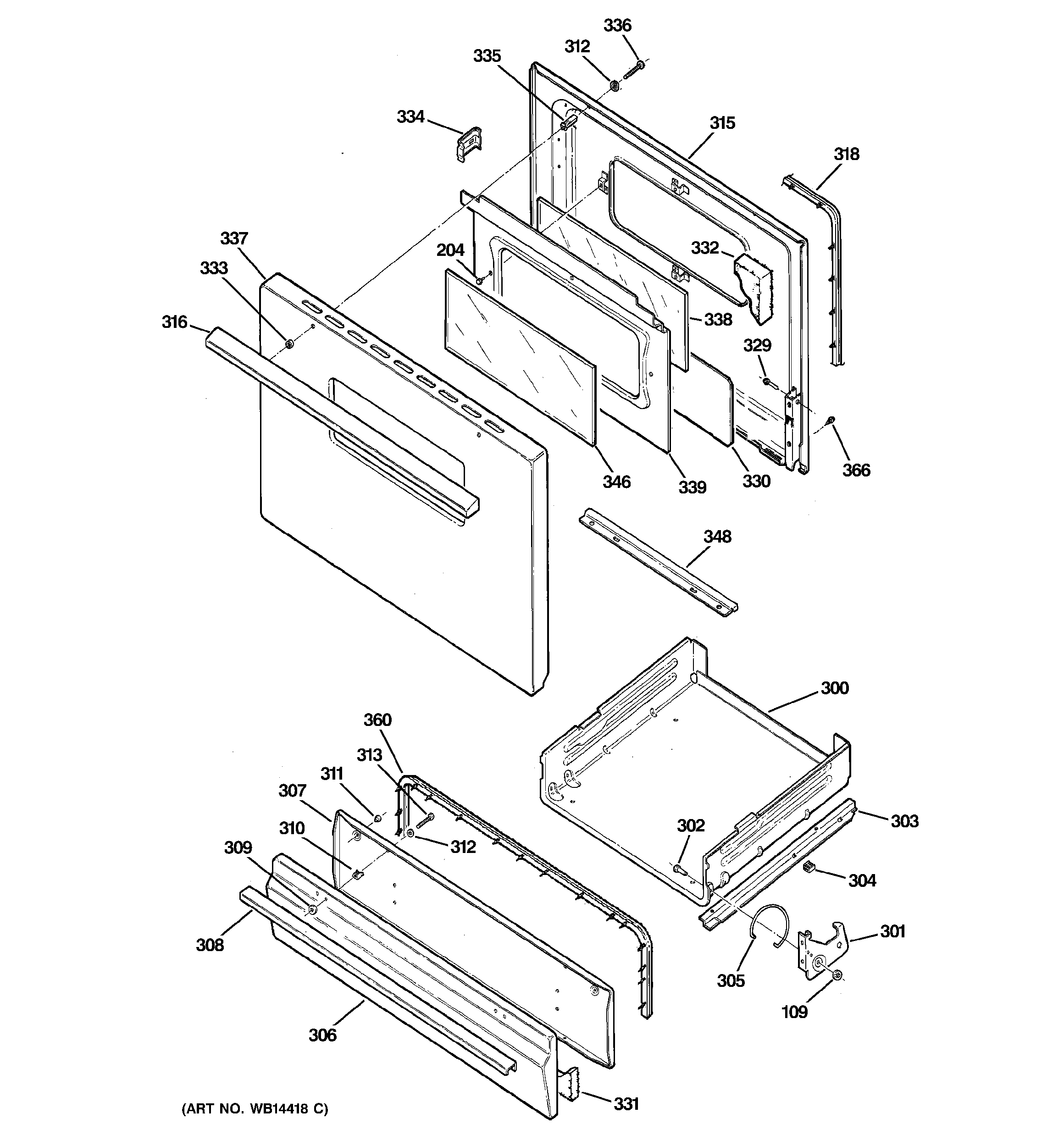 Door & drawer parts
