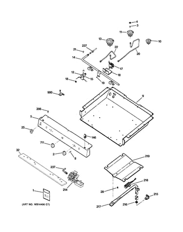 Gas & burner parts