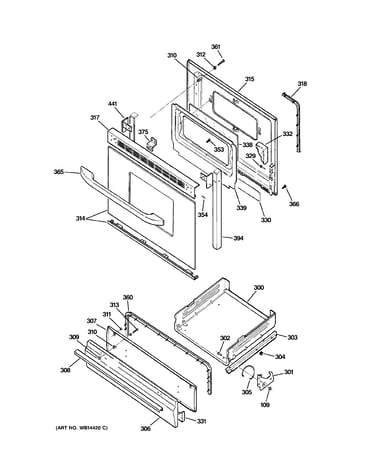 Door & drawer parts
