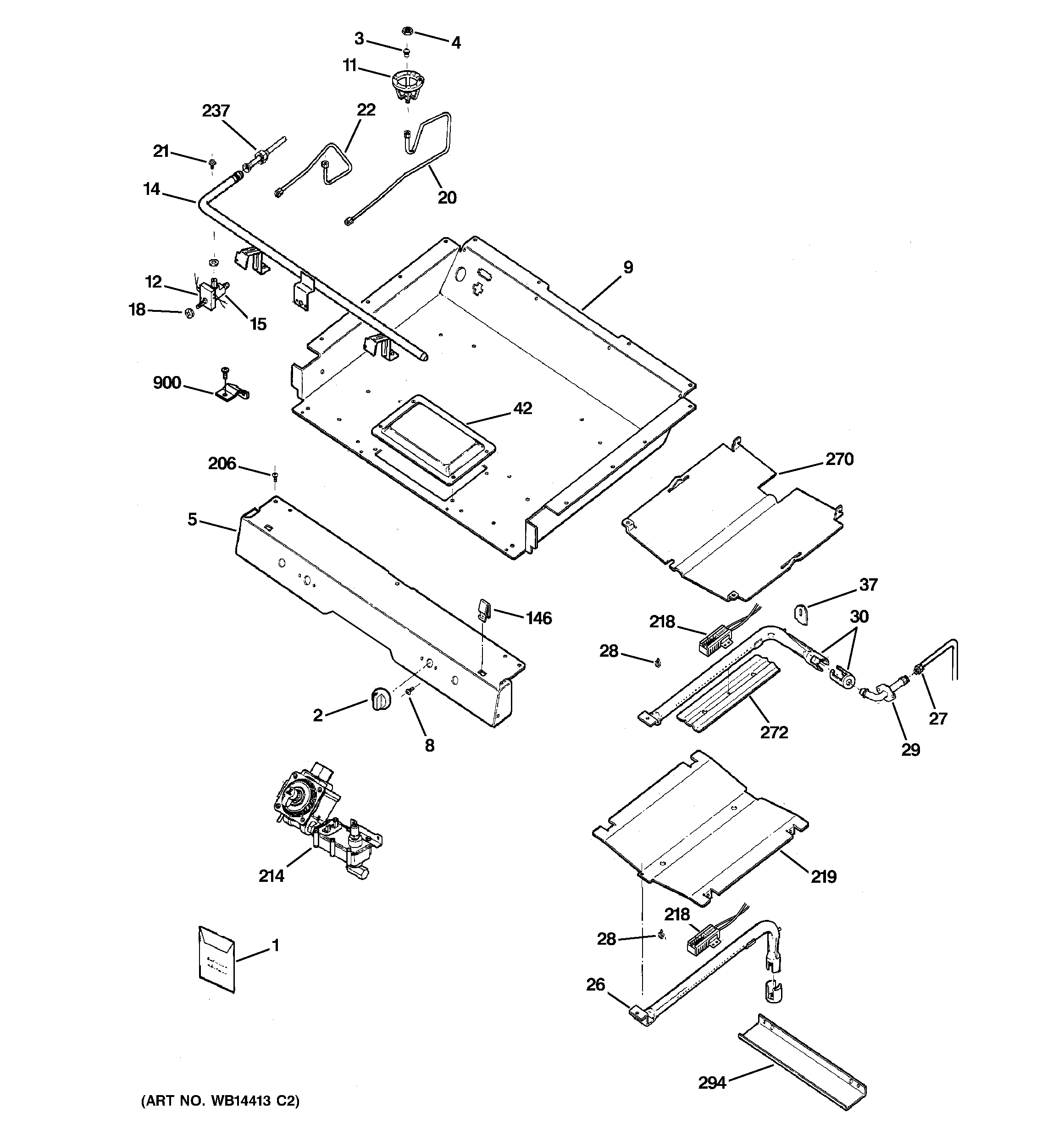 Gas & burner parts