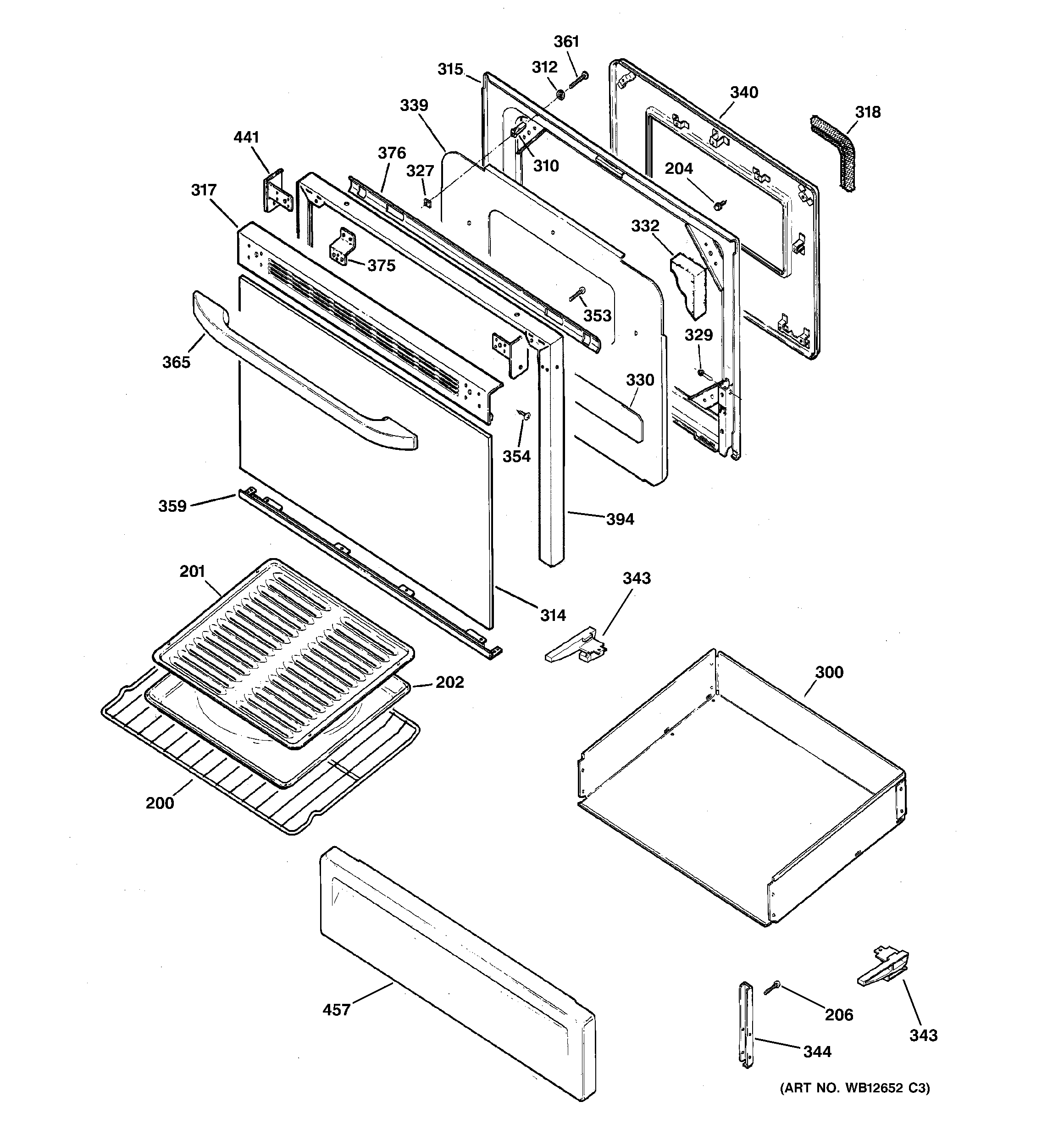 Door & drawer parts