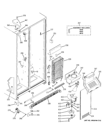 Freezer section