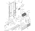 Hotpoint HSH25IFTFWW sealed system & mother board diagram