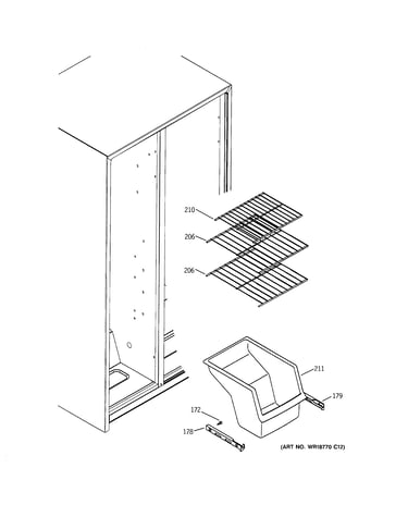Freezer shelves