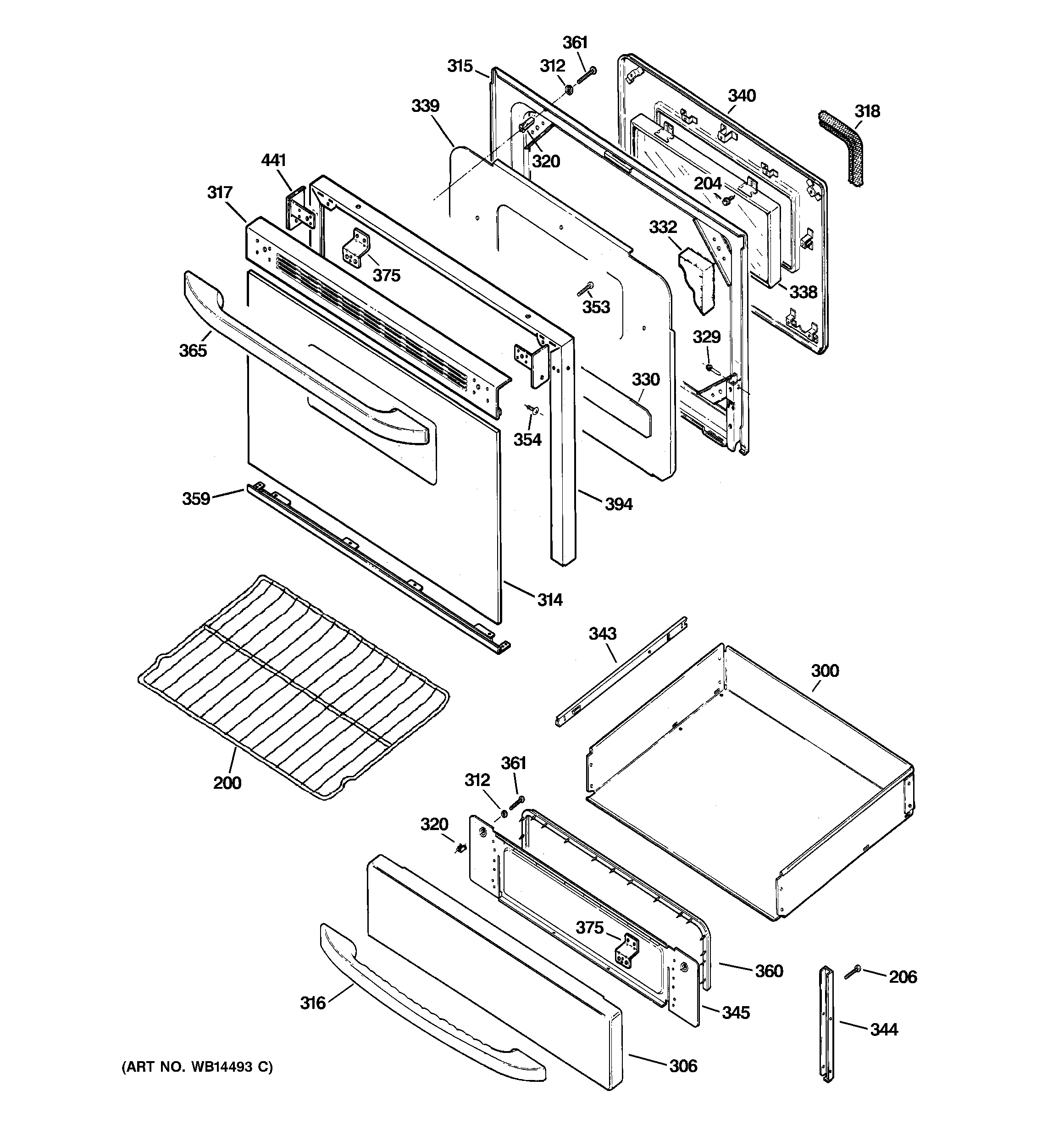 Door & drawer parts
