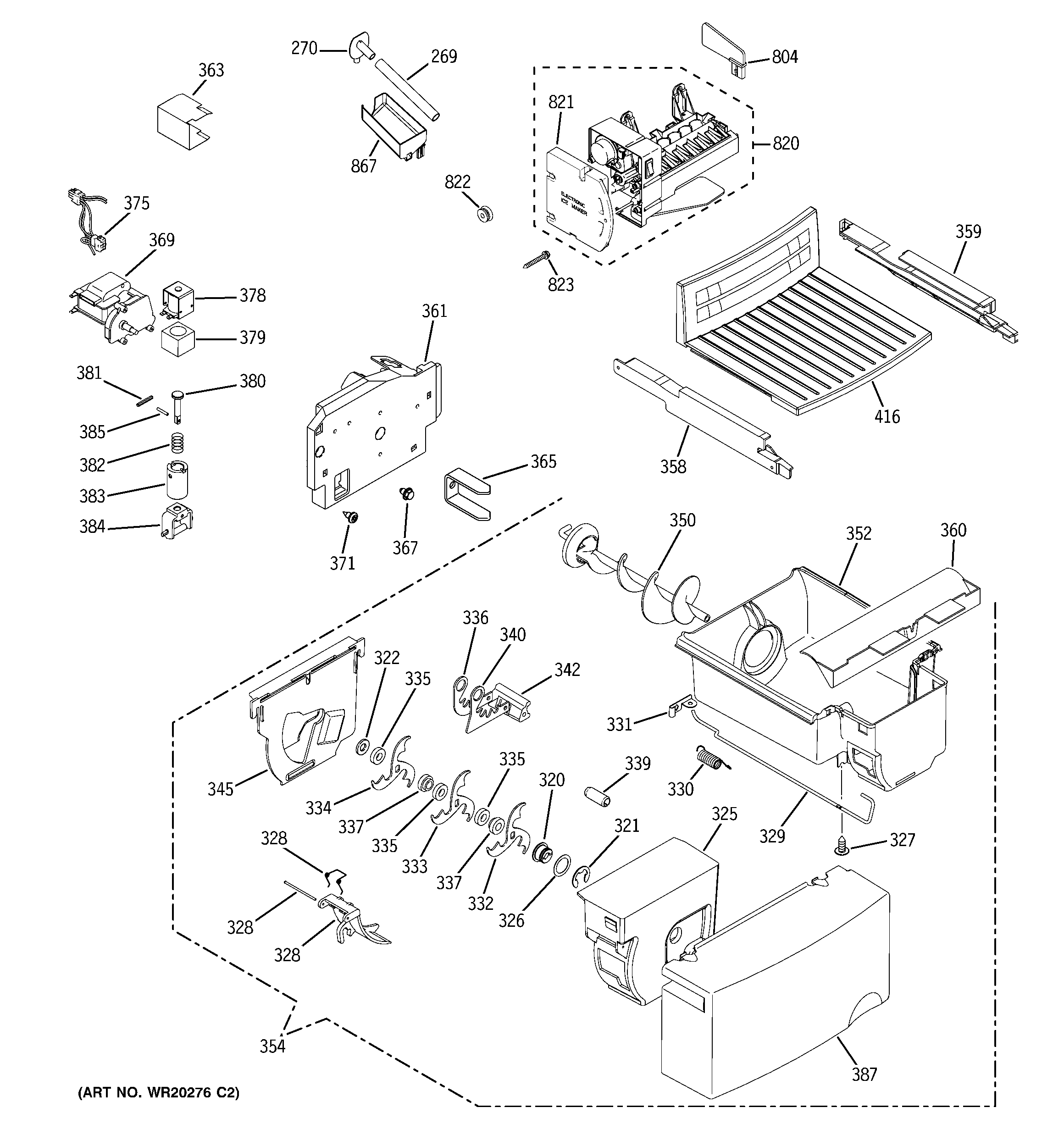 ICE MAKER & DISPENSER