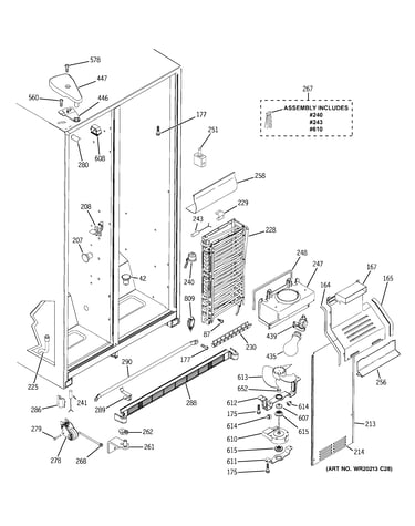 Freezer section