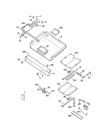 Gas & burner parts