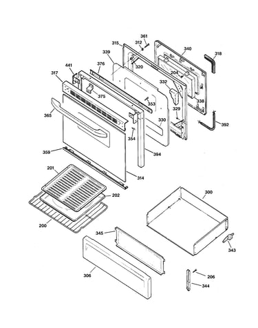 Door & drawer parts