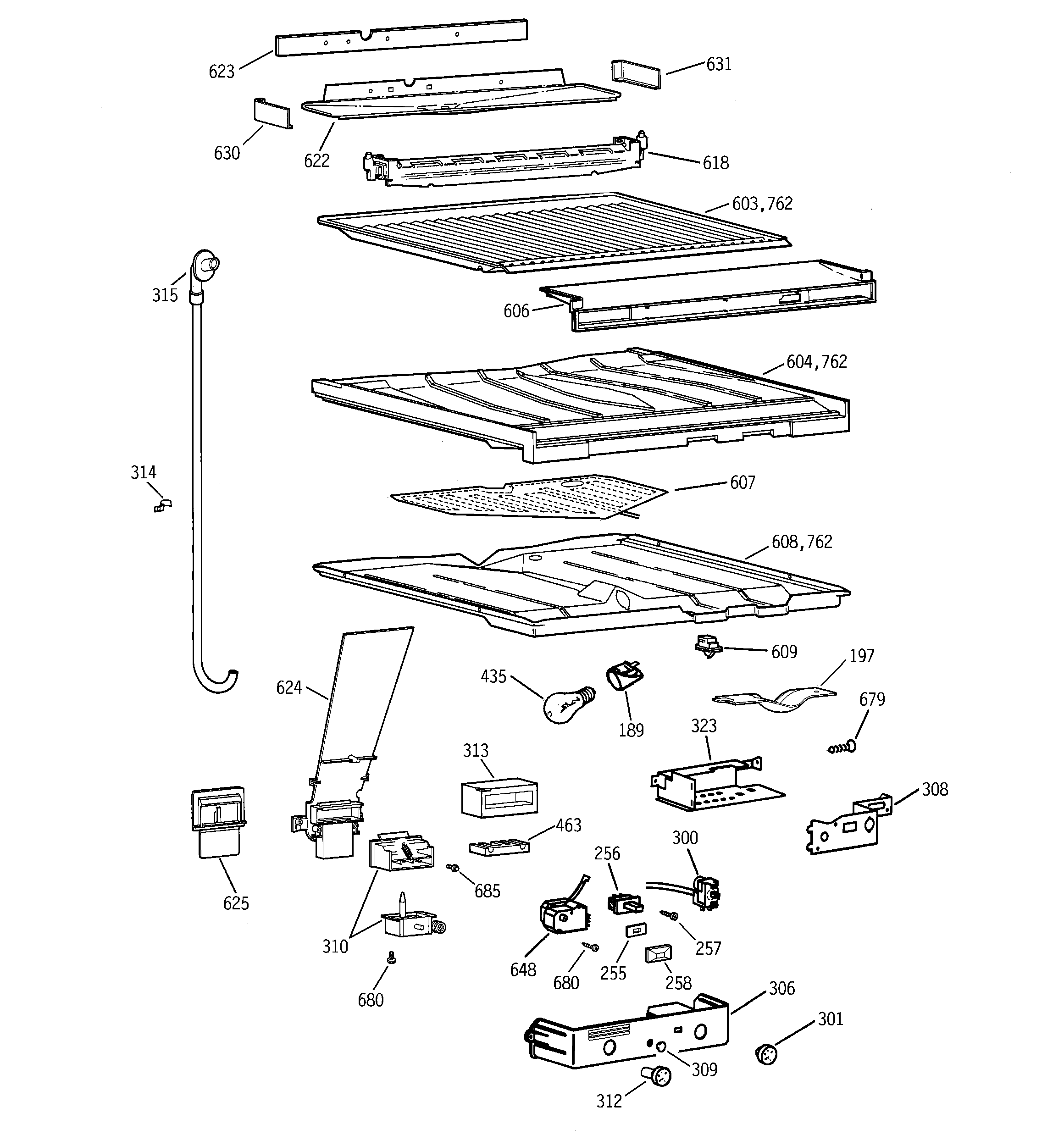 Compartment separator