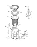 Tub, basket & agitator