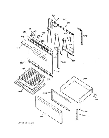 Door & drawer parts