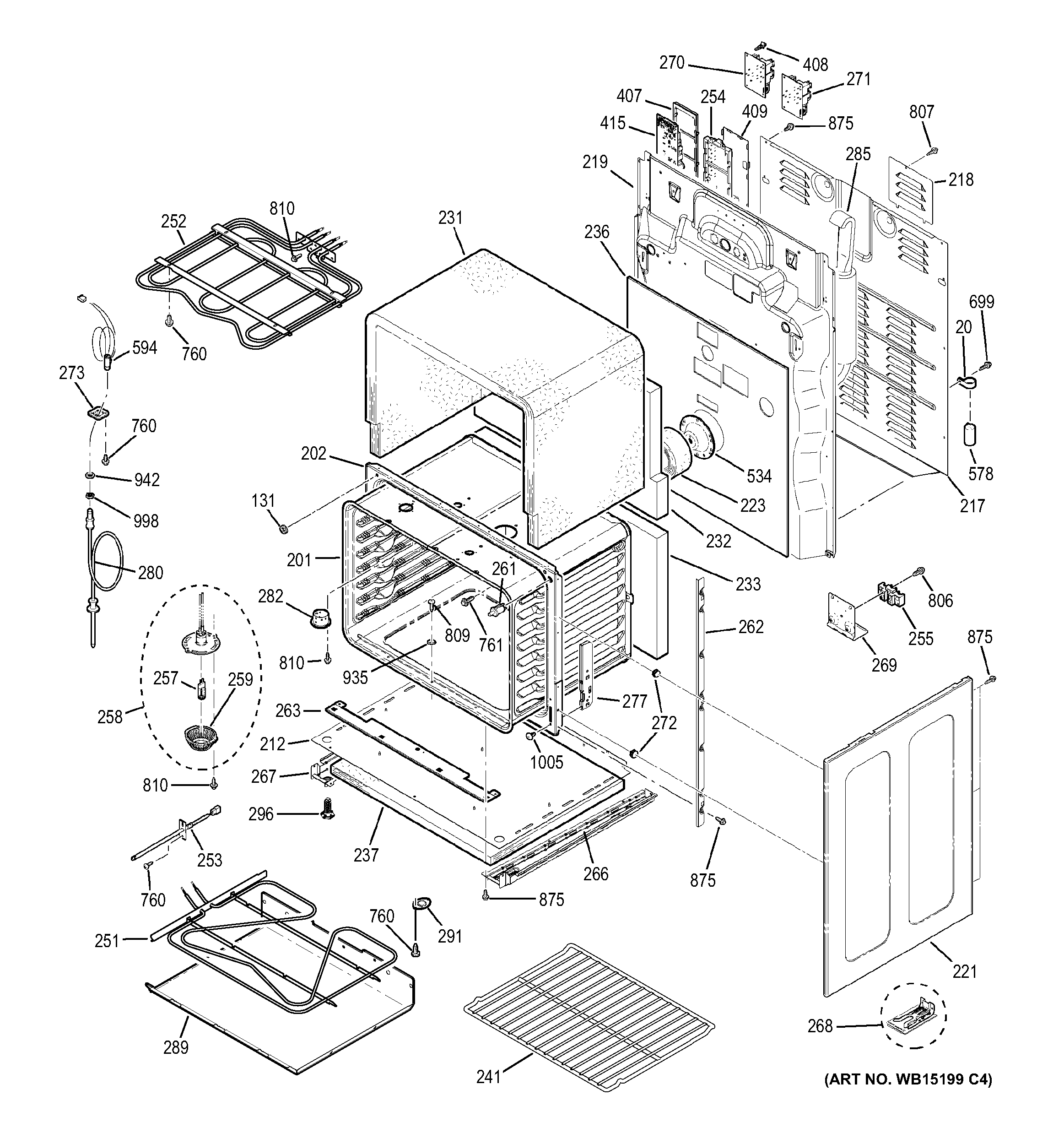 Lower oven
