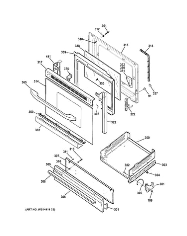 Door & drawer parts