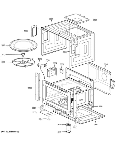 Oven cavity parts
