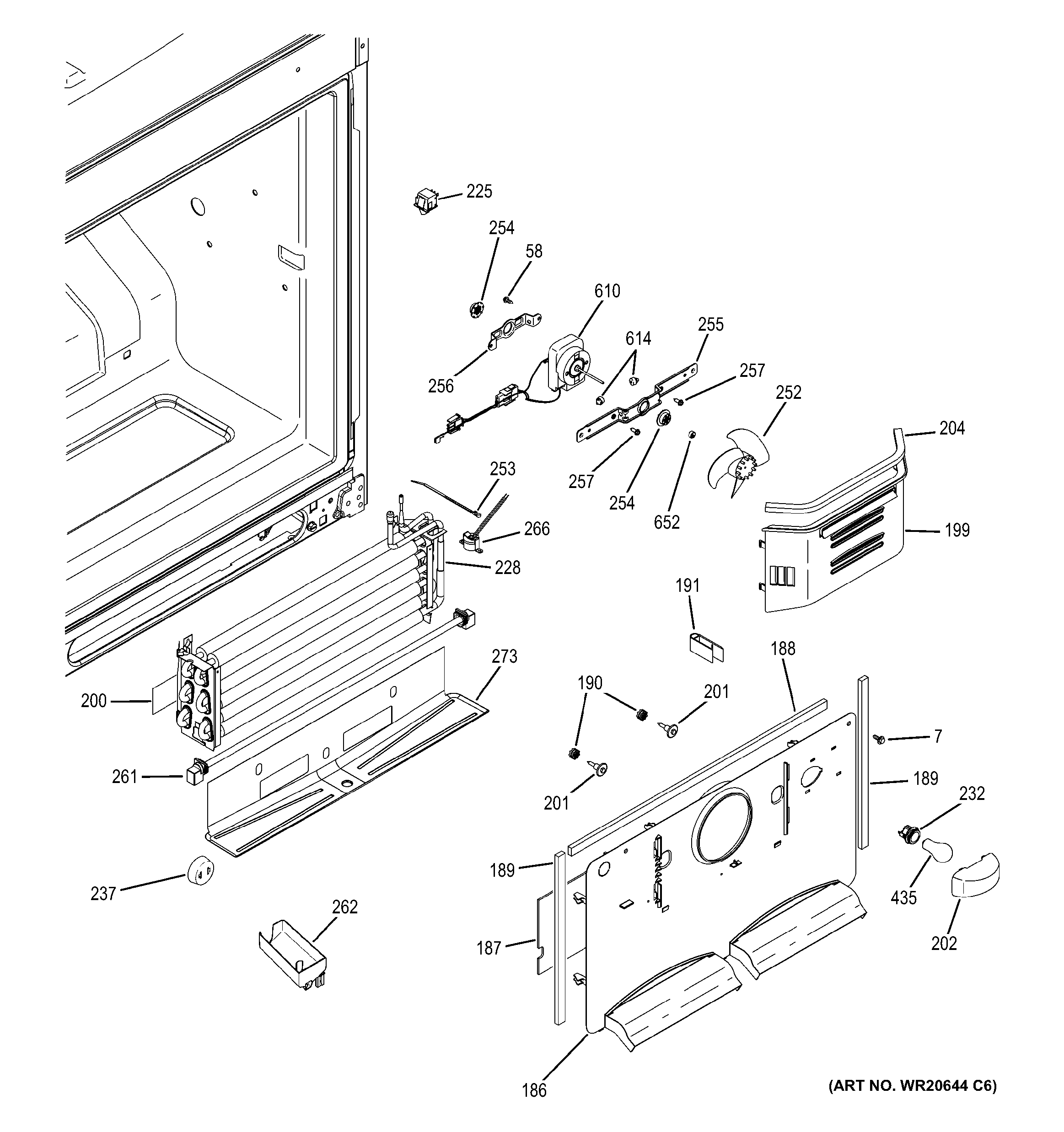 Freezer section