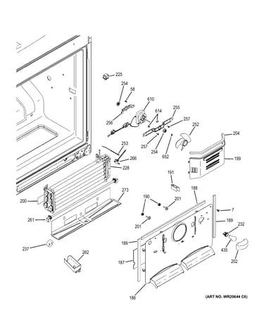 Freezer section