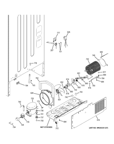Machine compartment