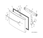 GE GFE29HMEIES freezer door diagram