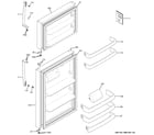 GE GIE18CTHBRBB doors diagram