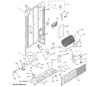 Hotpoint HSH25GFBBBB machine compartment diagram