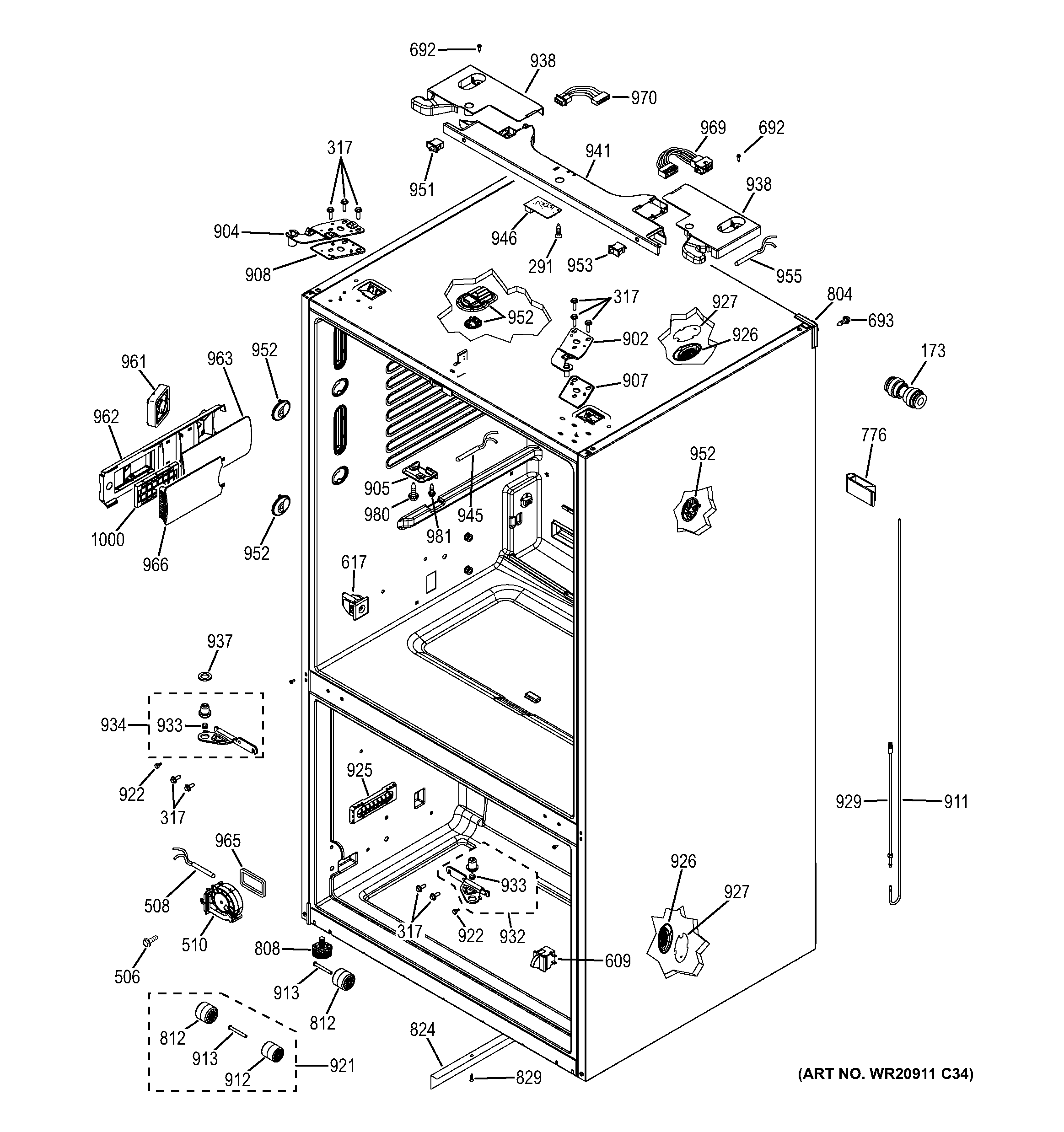 Case parts