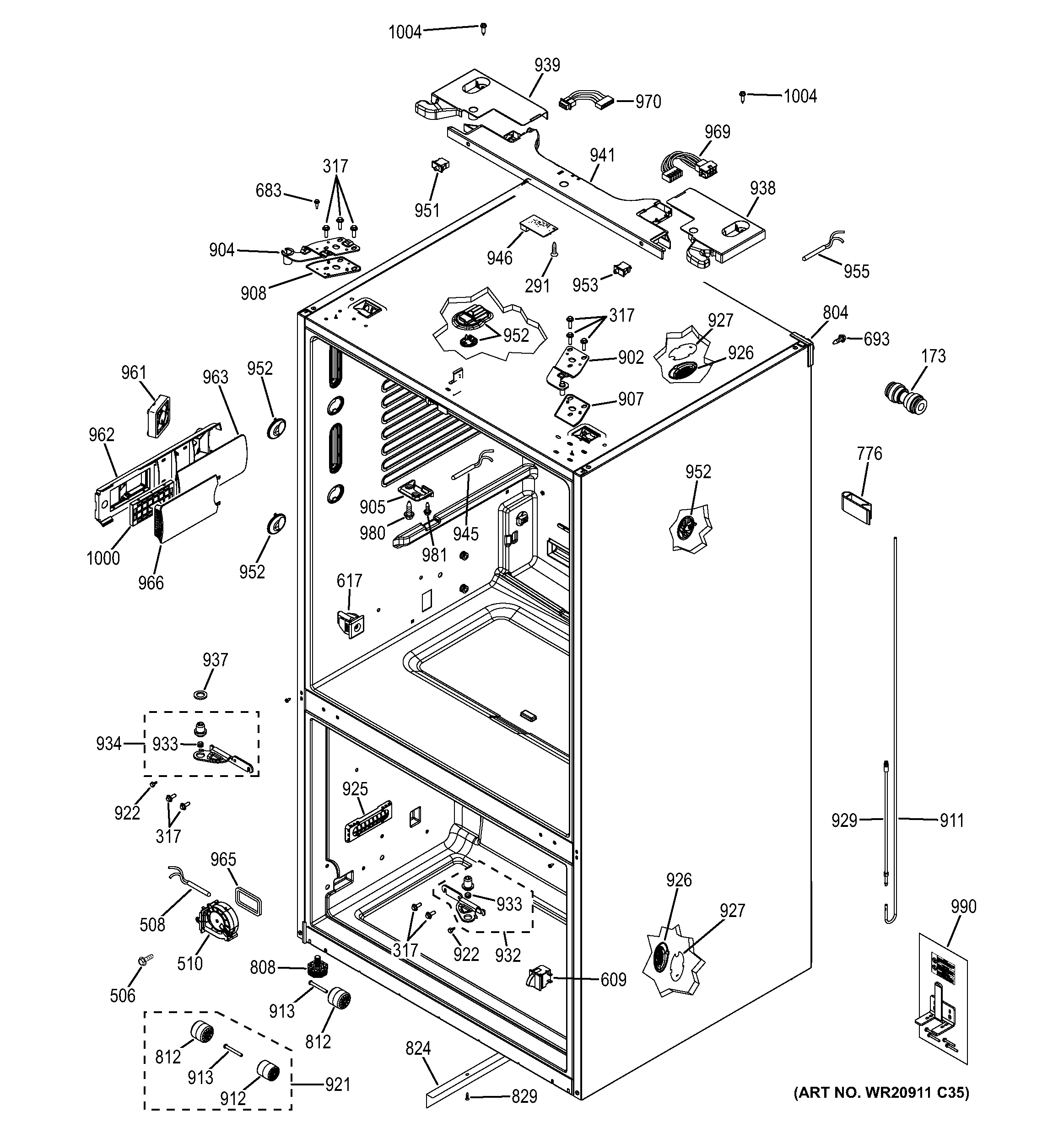 CASE PARTS