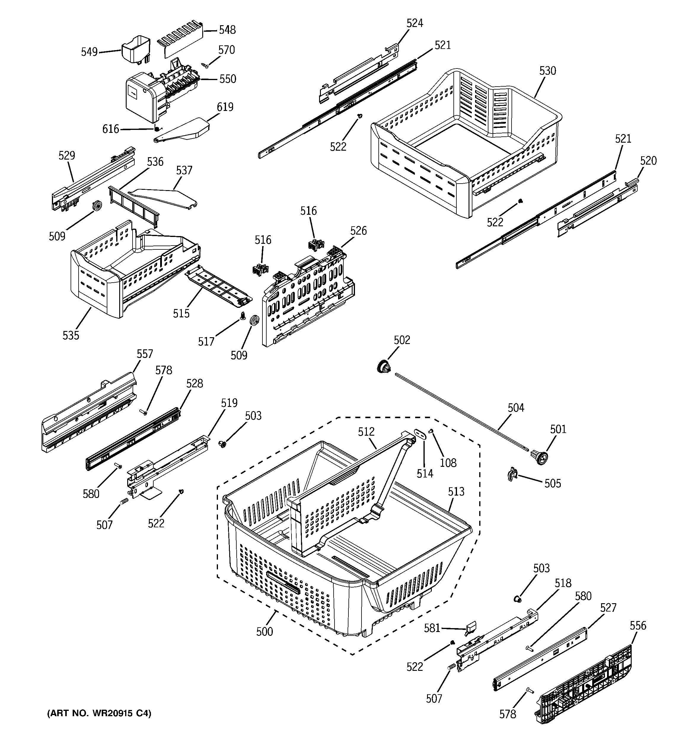 FREEZER SHELVES