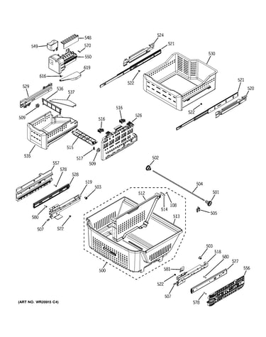 Freezer shelves