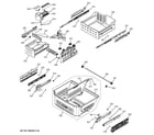 GE DFE29JSDBSS freezer shelves diagram