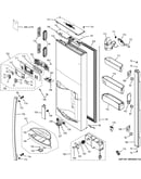 Dispenser door