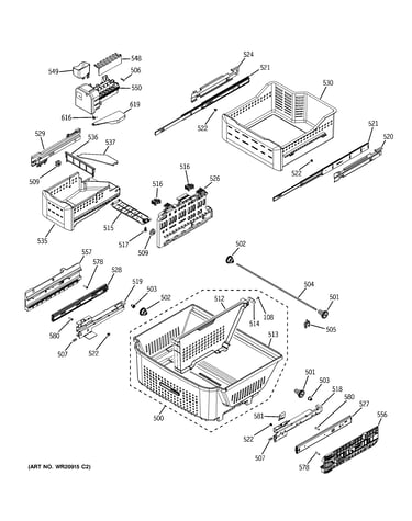 Freezer shelves