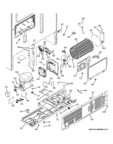 Machine compartment