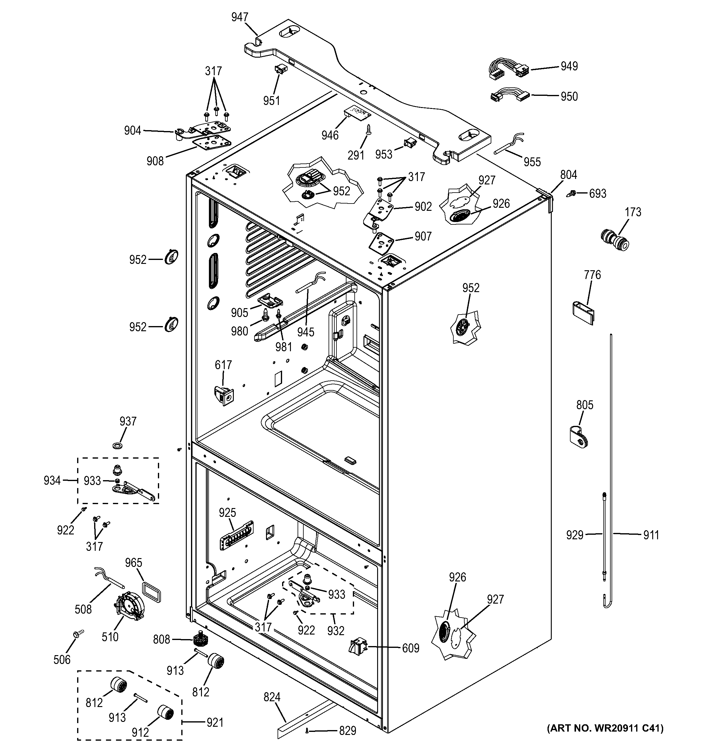 CASE PARTS