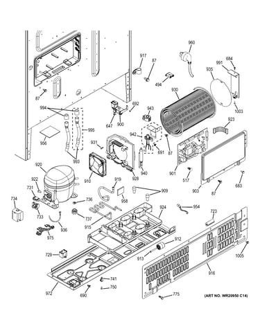 Machine compartment