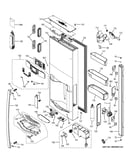 Dispenser door