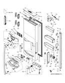 Dispenser door