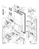 Dispenser door