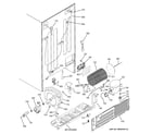 GE PSE26KGEGEWW machine compartment diagram