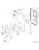 Dispenser door