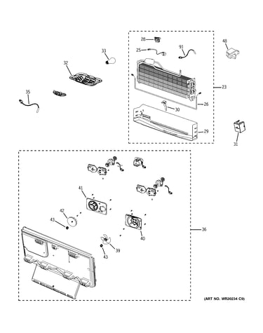 Freezer section