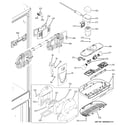 GE CWS21SSEBFSS fresh food section diagram