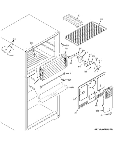 Freezer section