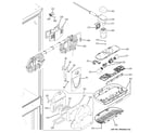 GE ZFGB21HZJSS fresh food section diagram