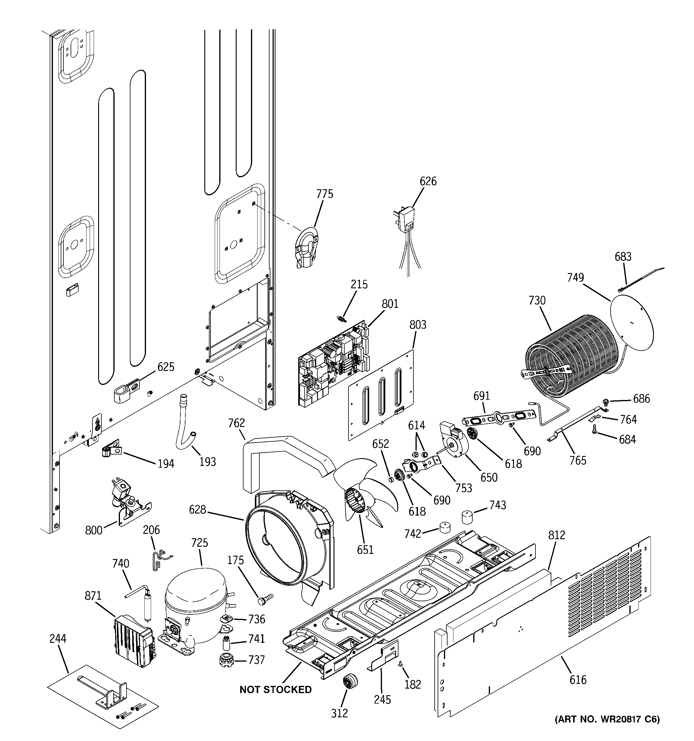 Machine compartment