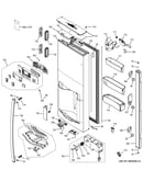 Dispenser door
