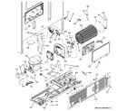 GE GFE29HSDASS machine compartment diagram