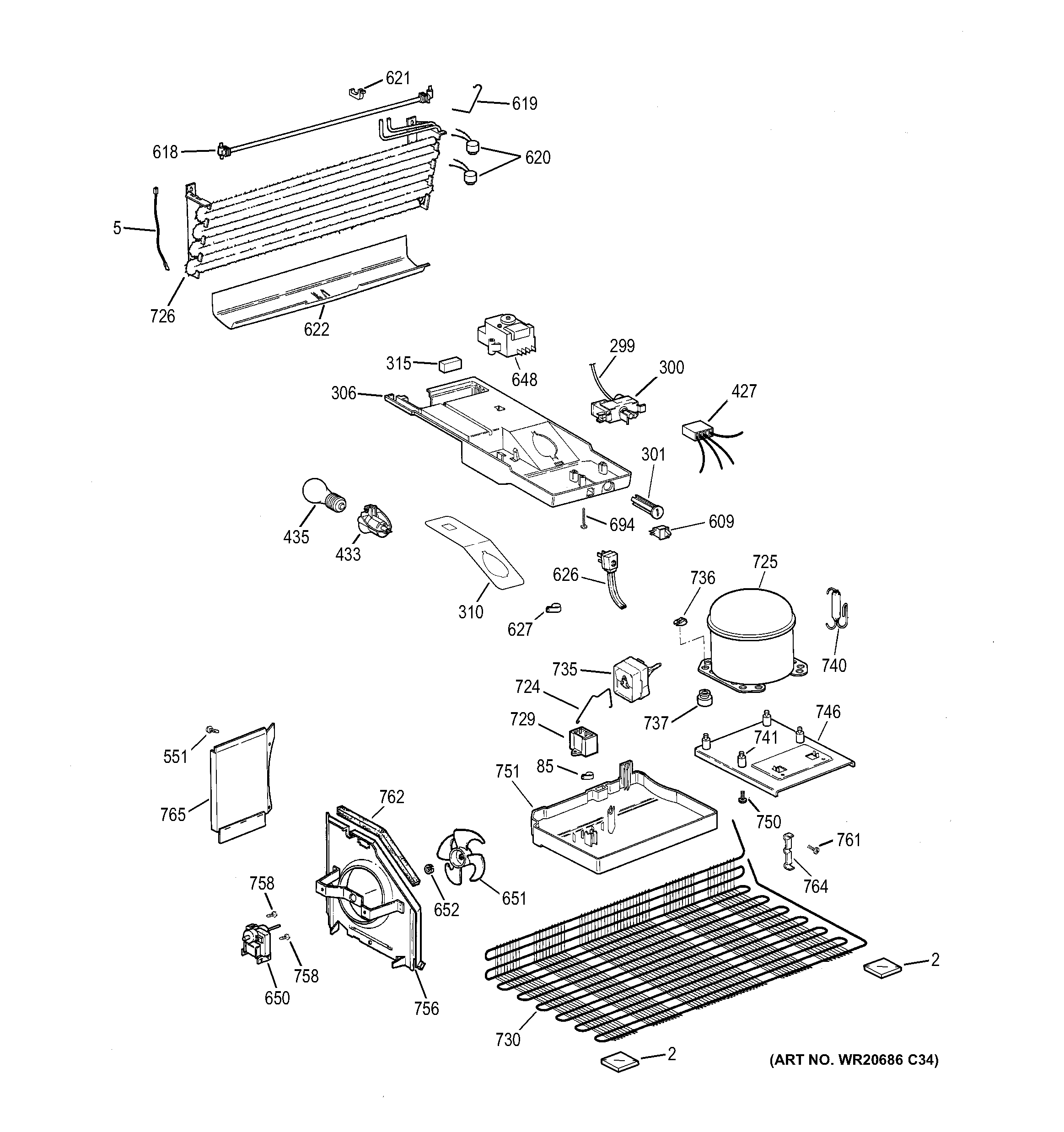 Machine compartment