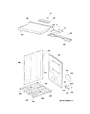 Cabinet & top panel